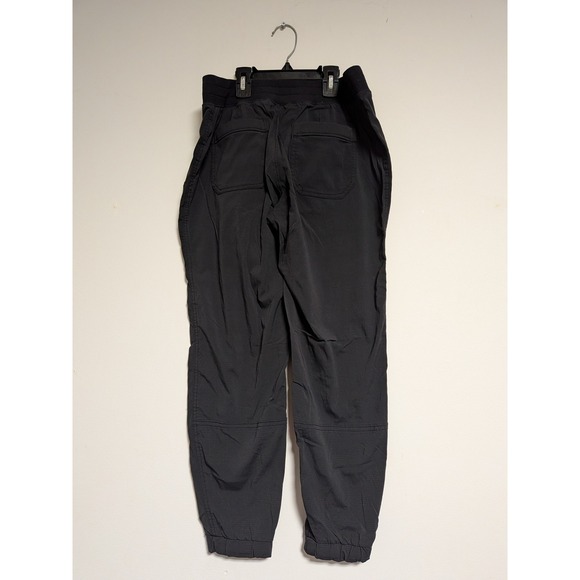 Athleta Womens Black Cargo Jogger Pants Ripstop Hiking Travel Size 8 - Picture 6 of 14